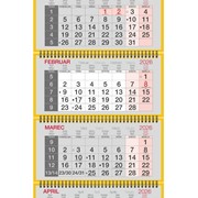 Kalendar 2026, 4-dijelni sa spiralom