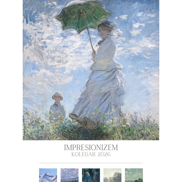 Kalendar Impresionizem 2026