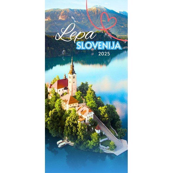 Kalendar Lepa Slovenija 2025