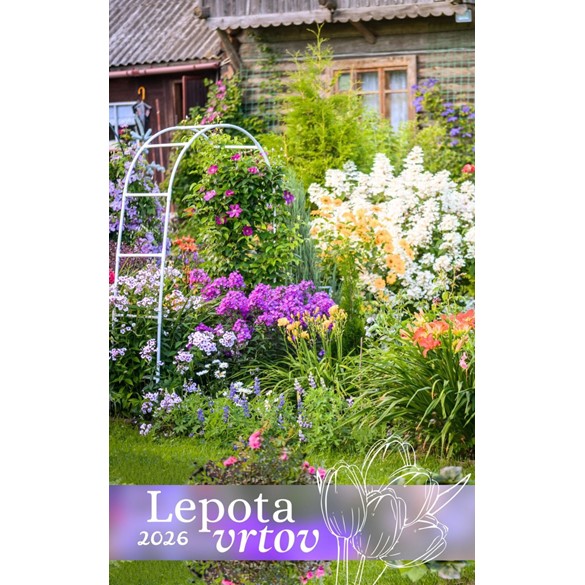 Kalendar Lepota vrtov 2026