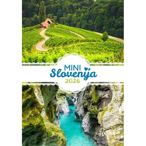 Kalendar Mini Slovenija 2026