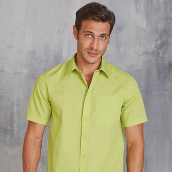 Chemisier Femme Formel En Polycoton - Manches Courtes, Entretien Facile - Tailles XXS à 8XL