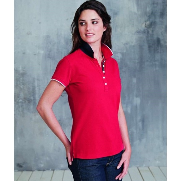 ladies short sleeve polo shirts