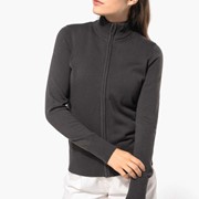 LADIES' FULL ZIP  CARDIGAN