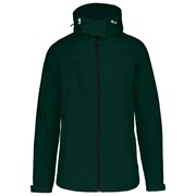 LADIES' HOODED SOFTSHELL JACKET