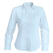 LADIES' LONG-SLEEVED OXFORD SHIRT