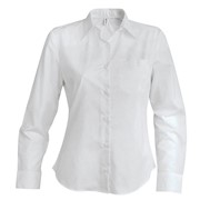 LADIES' LONG-SLEEVED OXFORD SHIRT