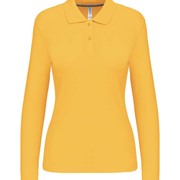 LADIES' LONG-SLEEVED POLO SHIRT