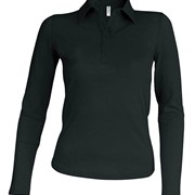 LADIES' LONG-SLEEVED POLO SHIRT