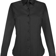LADIES' LONG-SLEEVED STRETCH SHIRT