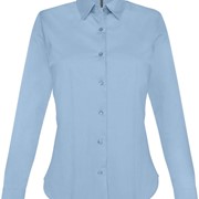 LADIES' LONG-SLEEVED STRETCH SHIRT