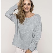 LADIES' OVERSIZED SWEATSHIRT