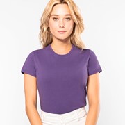 LADIES' SHORT SLEEVE CREW NECK T-SHIRT