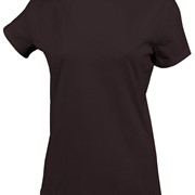 LADIES' SHORT SLEEVE CREW NECK T-SHIRT
