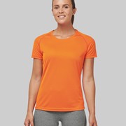 LADIES' SHORT SLEEVE SPORTS T-SHIRT
