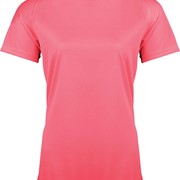 LADIES' SHORT SLEEVE SPORTS T-SHIRT