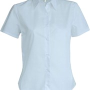 LADIES' SHORT-SLEEVED OXFORD SHIRT