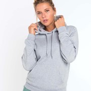 LADIES’ HOODED SWEATSHIRT