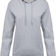 LADIES’ HOODED SWEATSHIRT