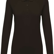 LADIES’ LONG-SLEEVED PIQUÉ POLO SHIRT