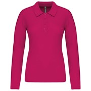 LADIES’ LONG-SLEEVED PIQUÉ POLO SHIRT