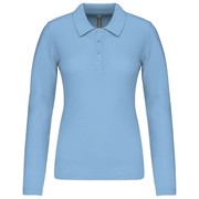 LADIES’ LONG-SLEEVED PIQUÉ POLO SHIRT