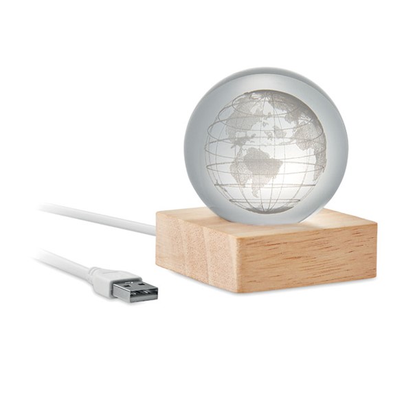 LED staklena kugla GLOBE LIGHT