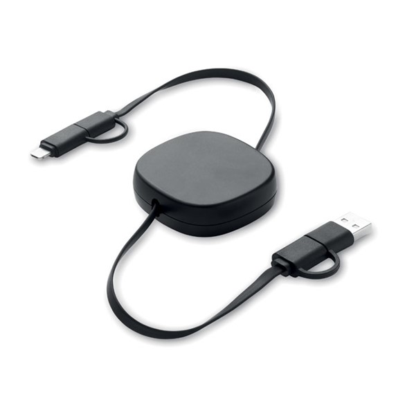 LINEA - kabel za punjenje na uvlačenje od 60 W