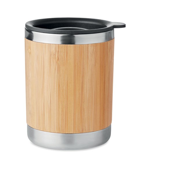 LOKKA - Bambusz borítású pohár, 250 ml