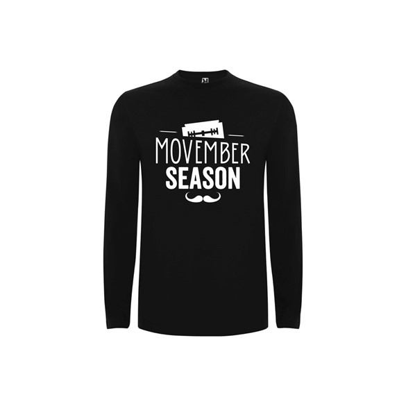LS T-shirt Movember season