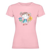 Majica Deklica s cvetki