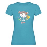 Majica Deklica s cvetki