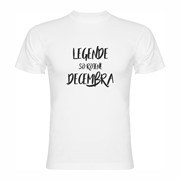 Majica Legende rojene Decembra
