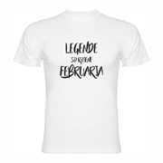 Majica Legende rojene Februarja