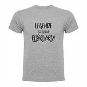 Majica Legende rojene Februarja