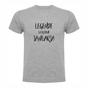 Majica Legende rojene Januarja