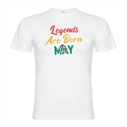 Majica Legends are born in May
