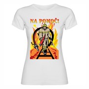 Majica ženska Gasilec - Na pomoč!