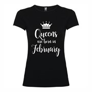 Majica ženska Queens born February