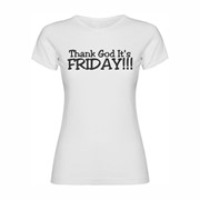 Majica ženska Thank god it's Friday