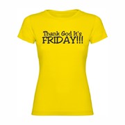 Majica ženska Thank god it's Friday