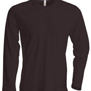 MEN’S LONG SLEEVE CREW NECK T-SHIRT
