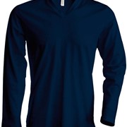 MEN’S LONG SLEEVE V-NECK T-SHIRT