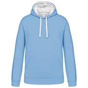MEN'S CONTRAST HOODED SWEATSHIRT