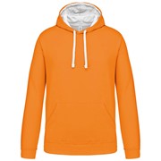 MEN'S CONTRAST HOODED SWEATSHIRT