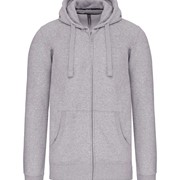 MEN'S FULL ZIP HOODED SWEATSHIRT