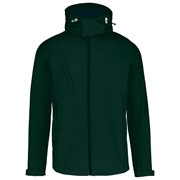 MEN'S HOODED SOFTSHELL JACKET