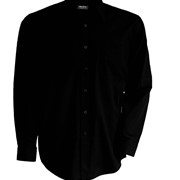 MEN'S LONG-SLEEVED COTTON POPLIN SHIRT