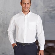MEN'S LONG-SLEEVED OXFORD SHIRT
