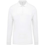 MEN'S LONG-SLEEVED PIQUÉ POLO SHIRT